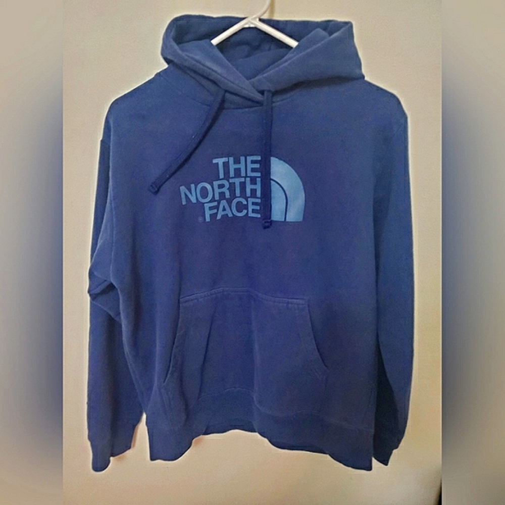 The North Face Pull Over Hoodie Med Dark Blue
